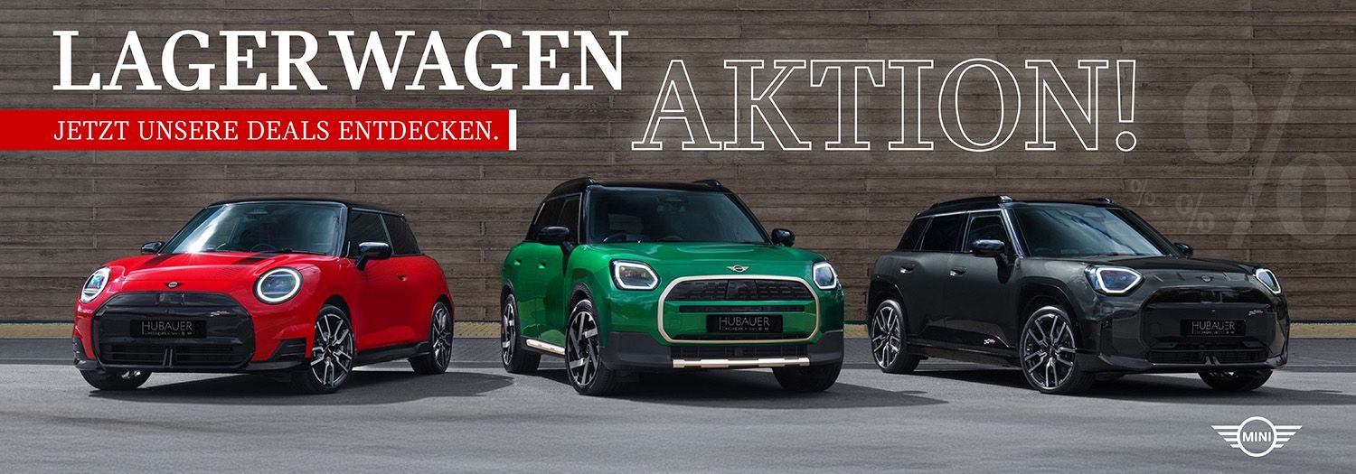 MINI SALE - NEUWAGEN