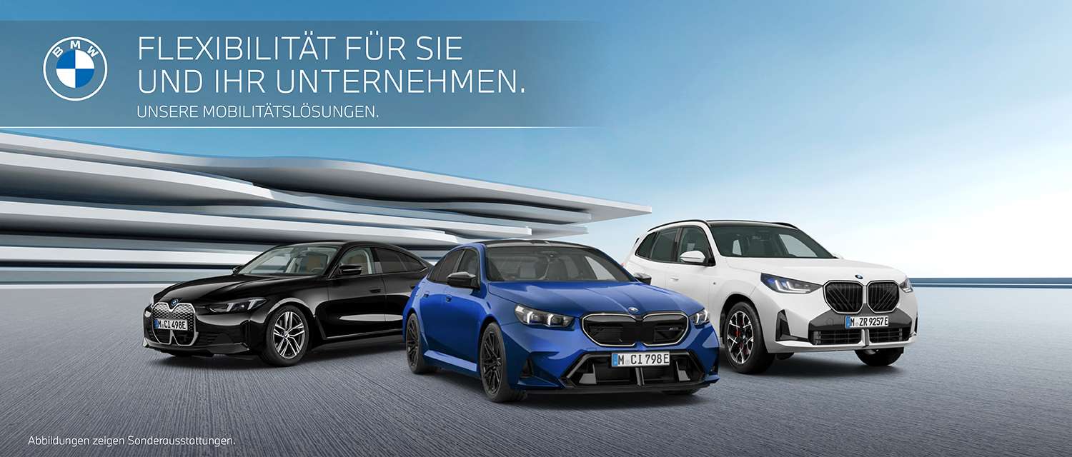 Gewerbekundenangebote, BMW i4, BMW M5, BMW X2