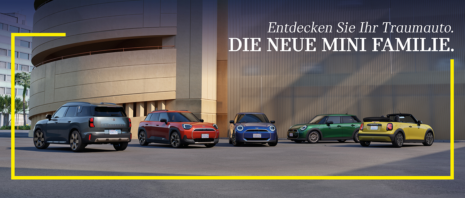 Die neuen MINI Modelle.