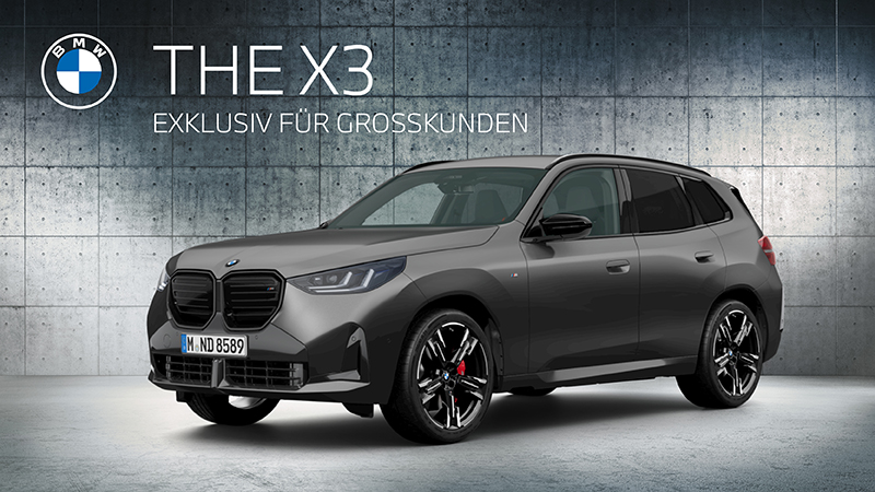 BMW X3 M50 xDrive - Großkunden