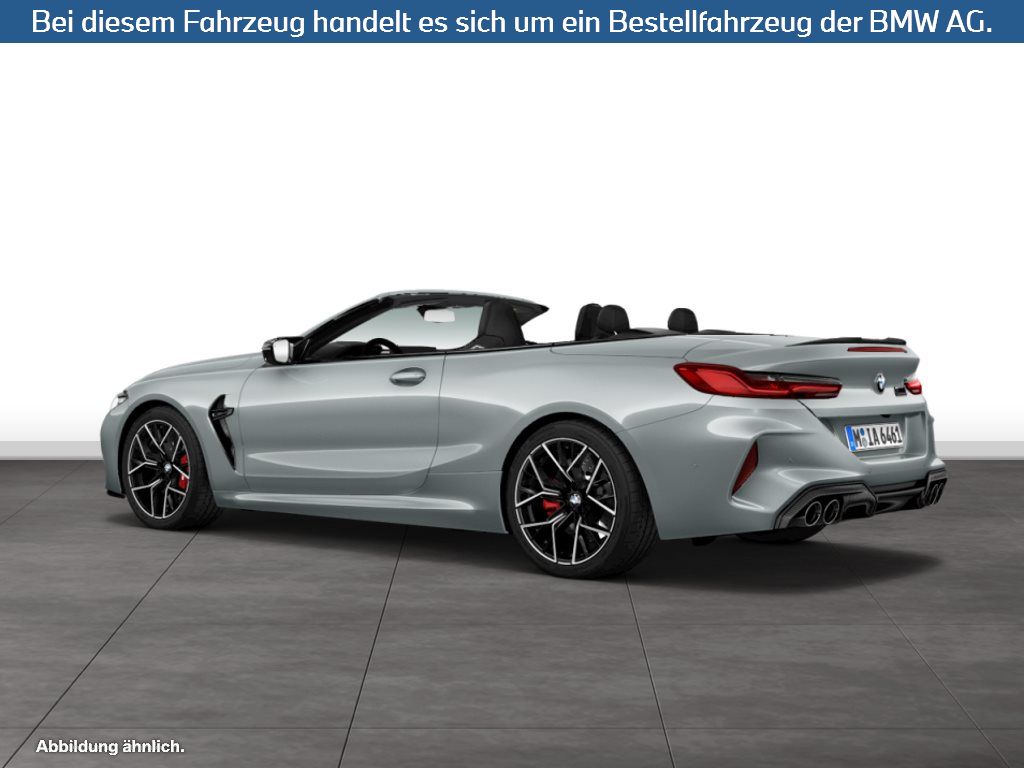 Fahrzeugabbildung BMW M8 Cabrio