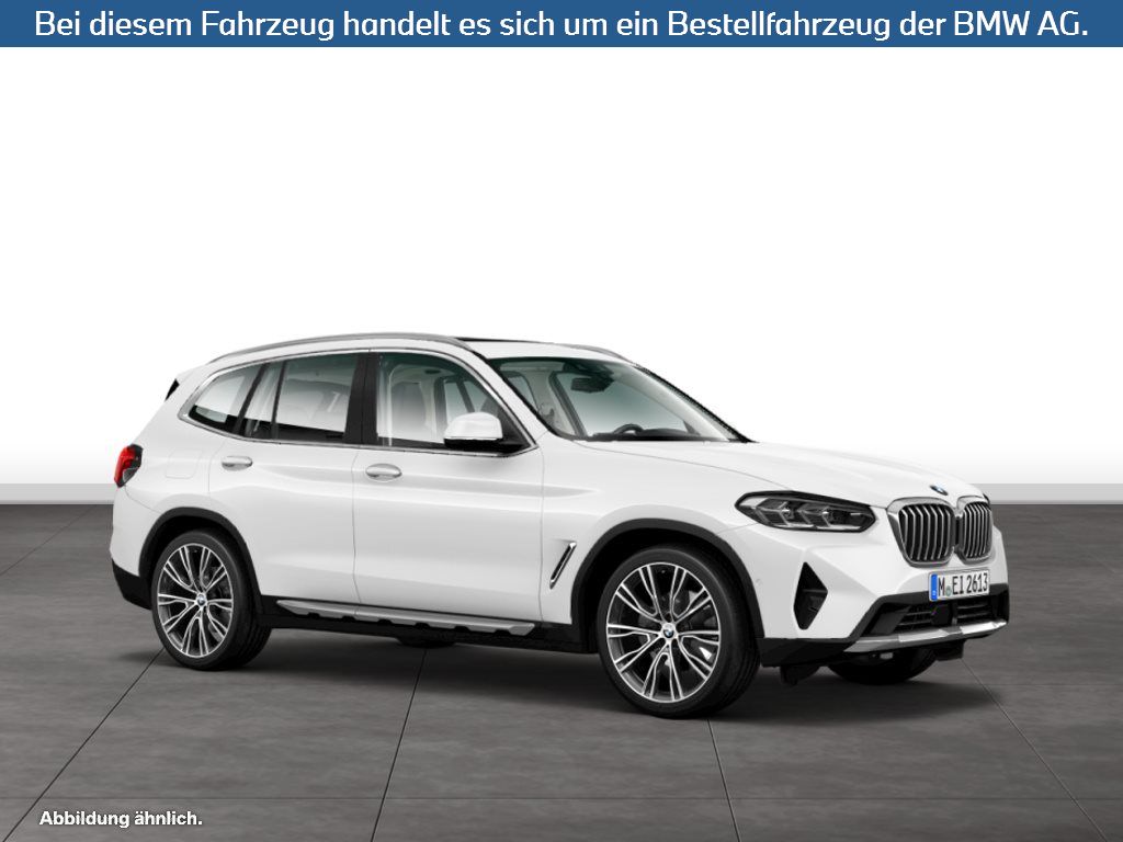 Fahrzeugabbildung BMW X3 xDrive20d