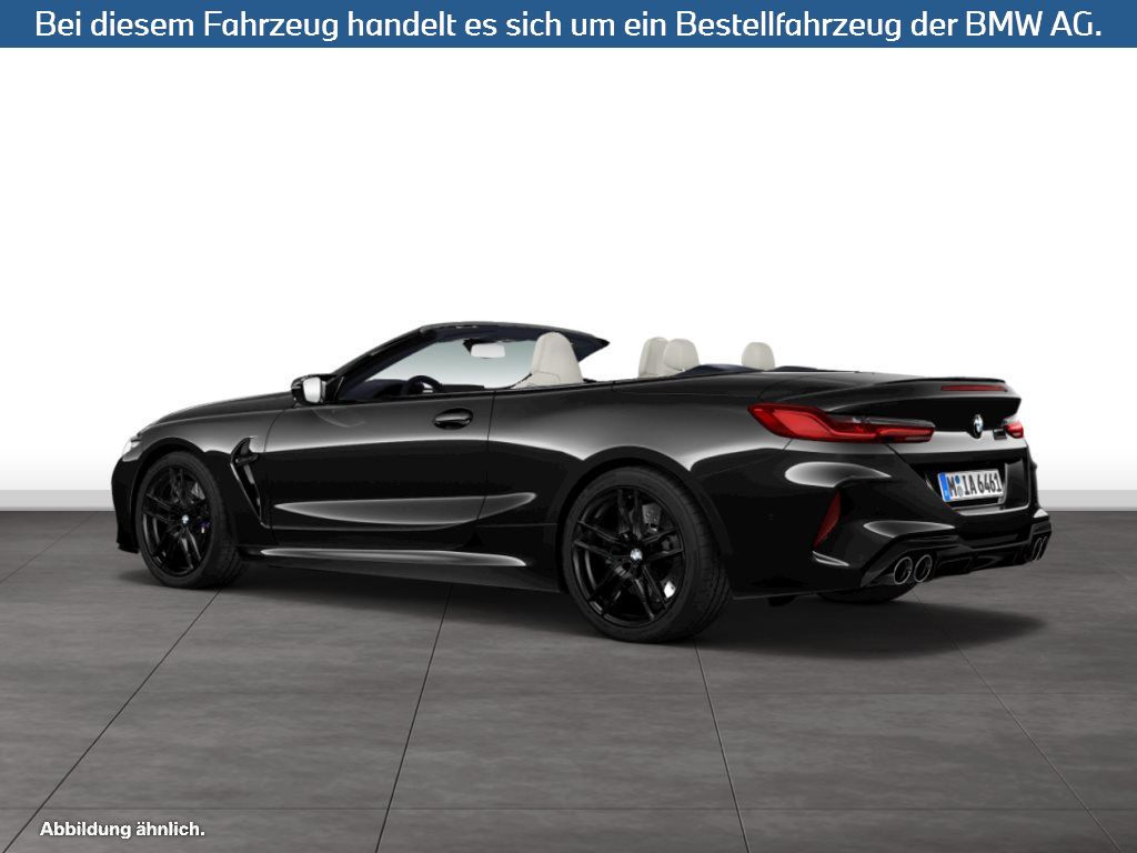 Fahrzeugabbildung BMW M8 Cabrio