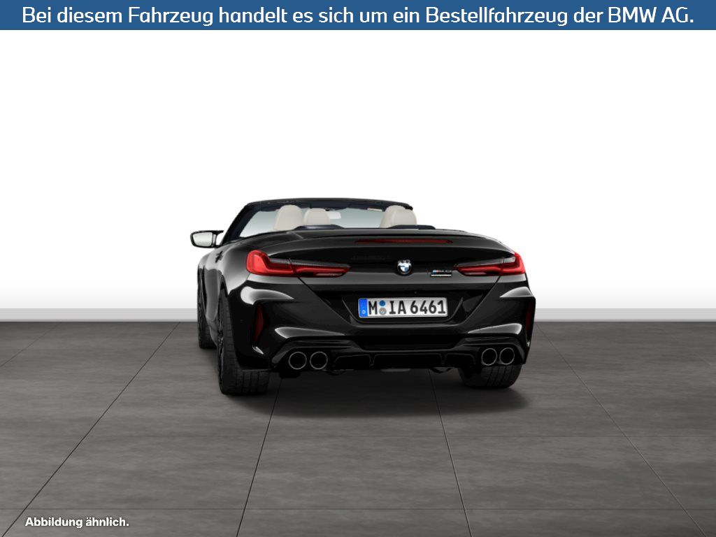 Fahrzeugabbildung BMW M8 Cabrio