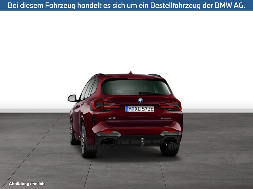 Fahrzeugabbildung BMW X3 xDrive30e