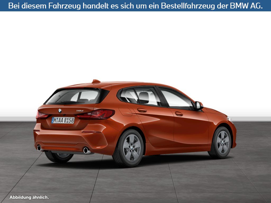 Fahrzeugabbildung BMW 118d