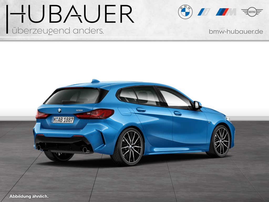 Fahrzeugabbildung BMW 120i 5-Türer A [M Sport, LC Prof., 19 LMR, HiFi]