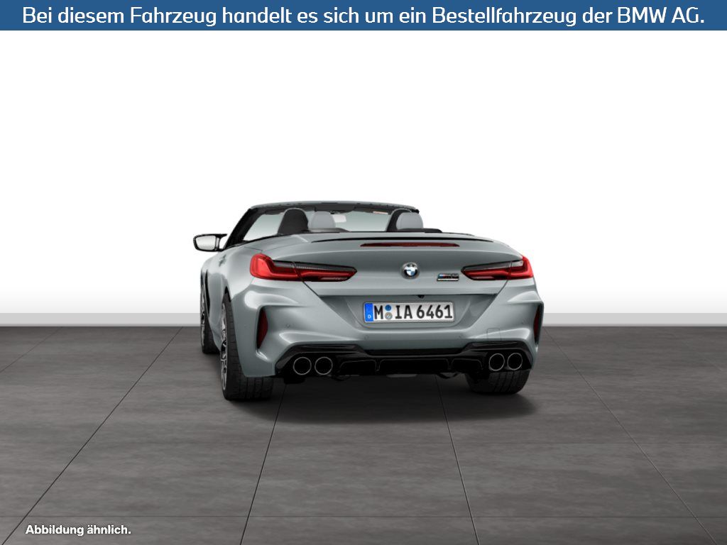 Fahrzeugabbildung BMW M8 Cabrio