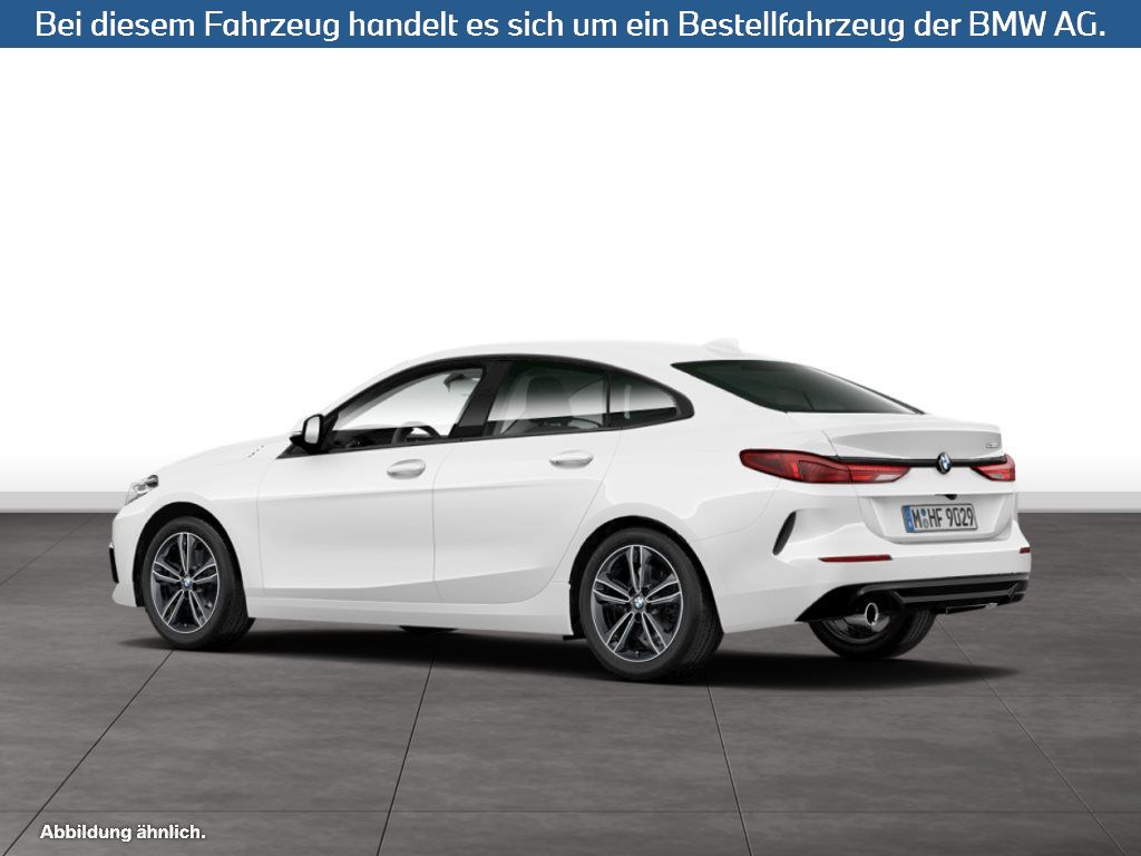 Fahrzeugabbildung BMW 218i Gran Coupé