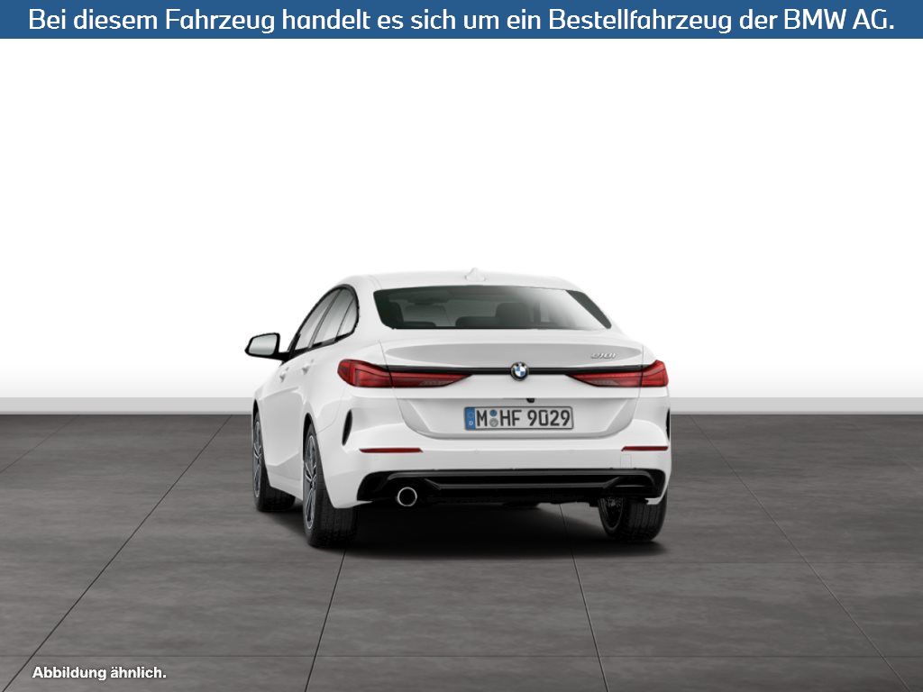 Fahrzeugabbildung BMW 218i Gran Coupé