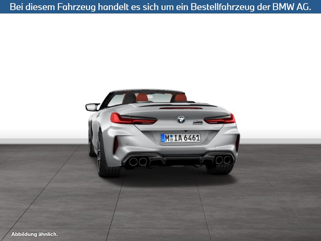 Fahrzeugabbildung BMW M8 Cabrio