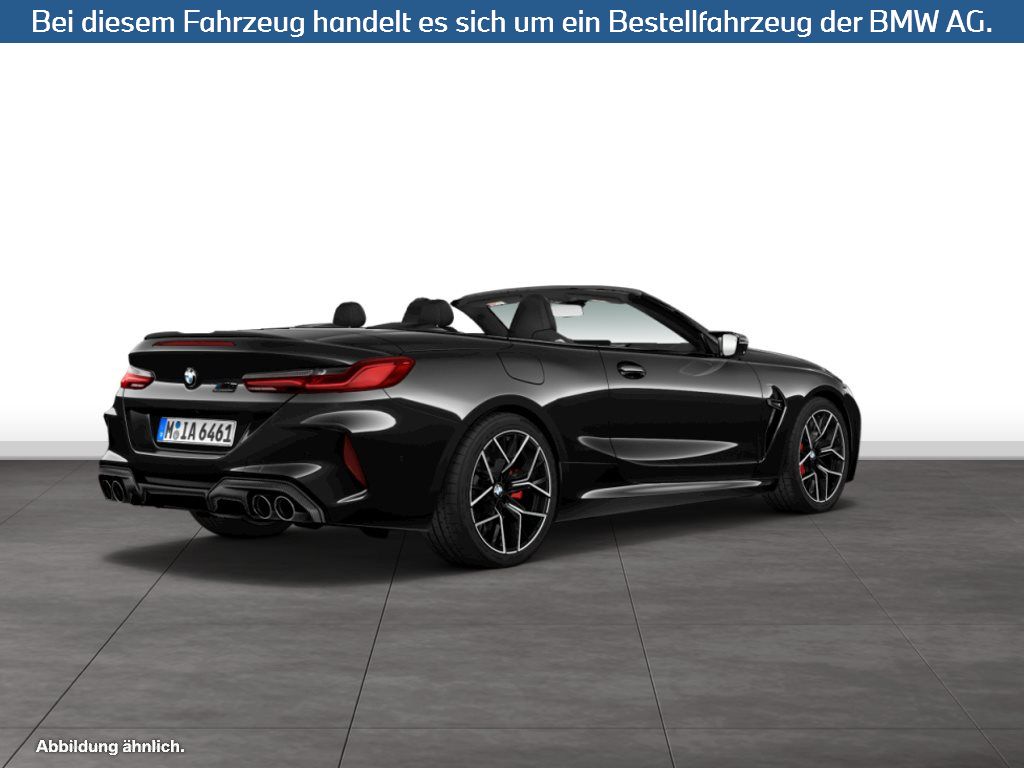 Fahrzeugabbildung BMW M8 Cabrio