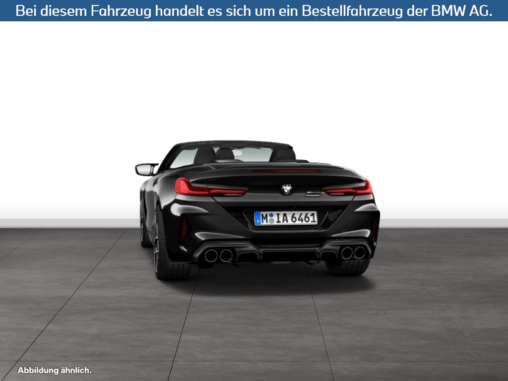 Fahrzeugabbildung BMW M8 Cabrio