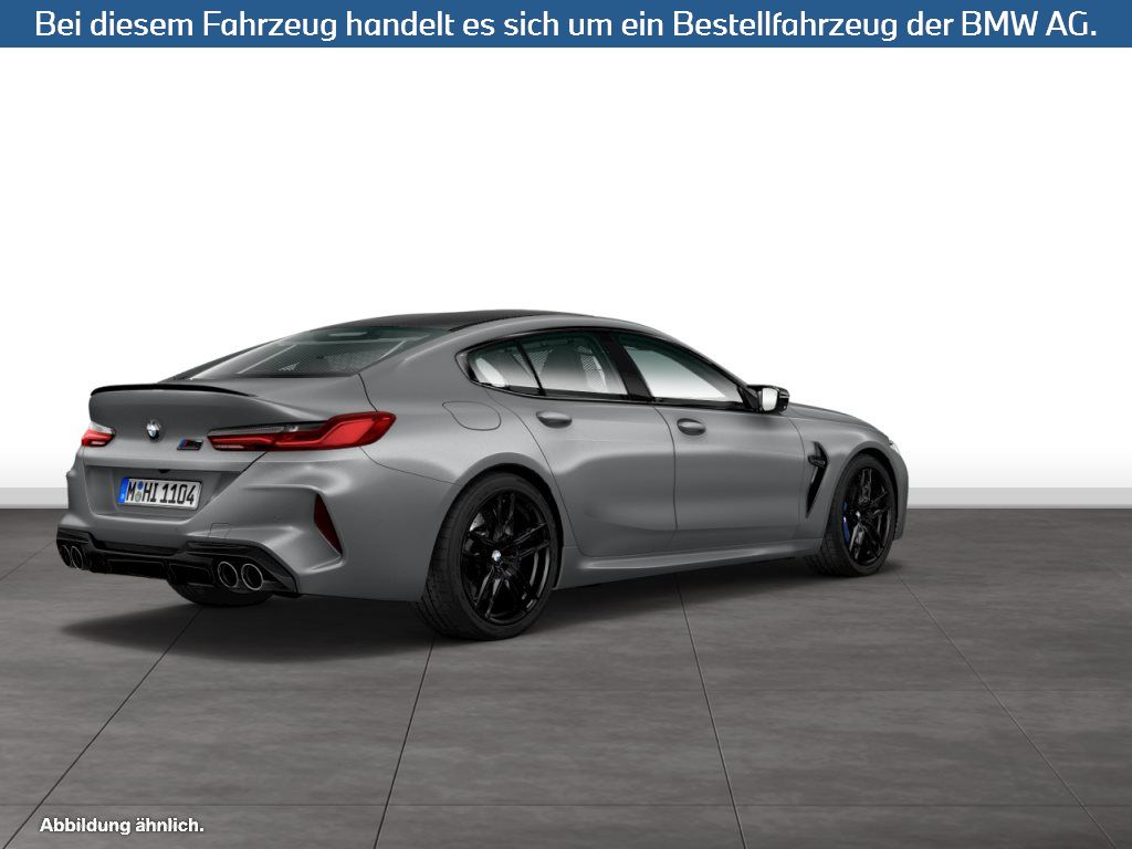 Fahrzeugabbildung BMW M8 Gran Coupé