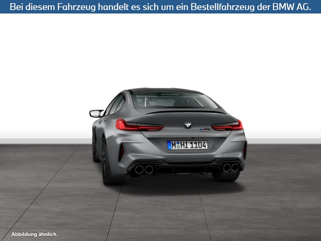 Fahrzeugabbildung BMW M8 Gran Coupé