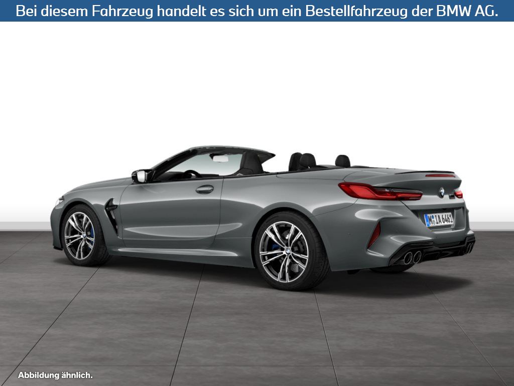 Fahrzeugabbildung BMW M8 Cabrio