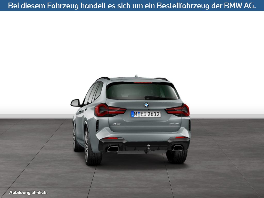 Fahrzeugabbildung BMW X3 xDrive30i