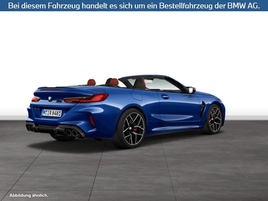 Fahrzeugabbildung BMW M8 Cabrio