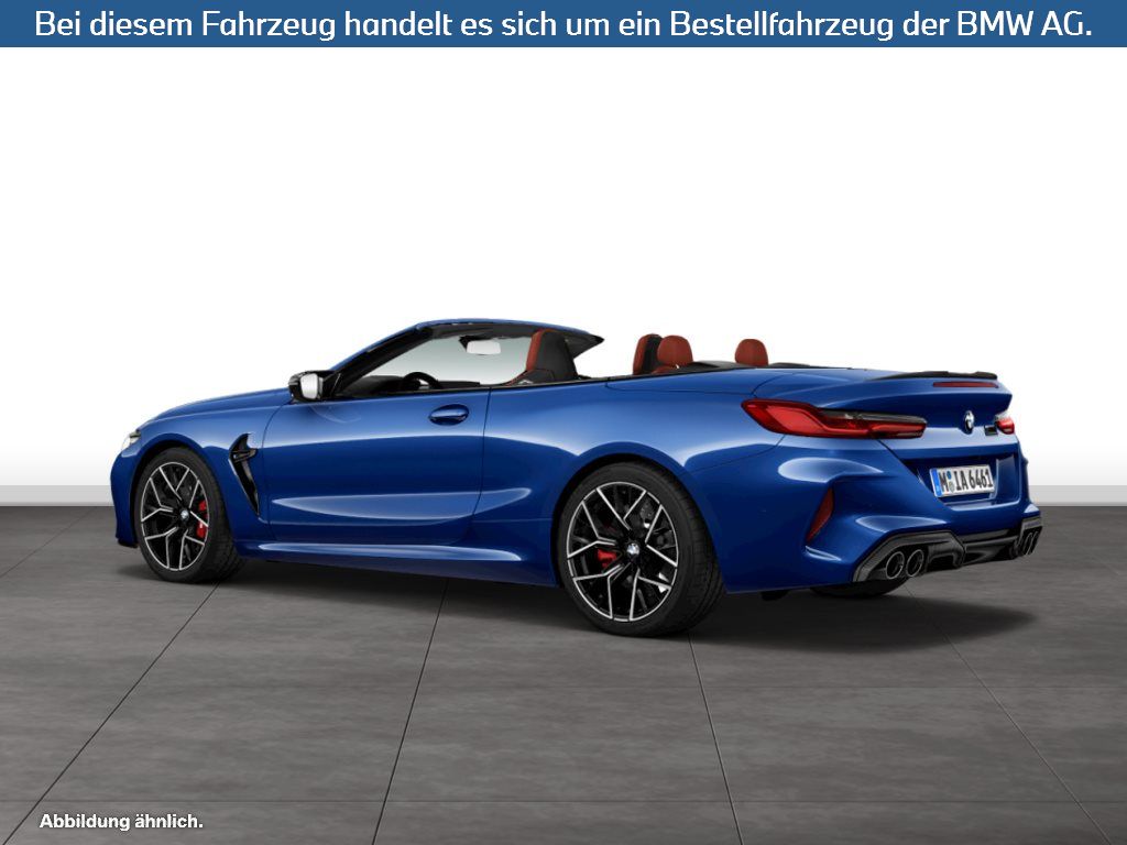 Fahrzeugabbildung BMW M8 Cabrio