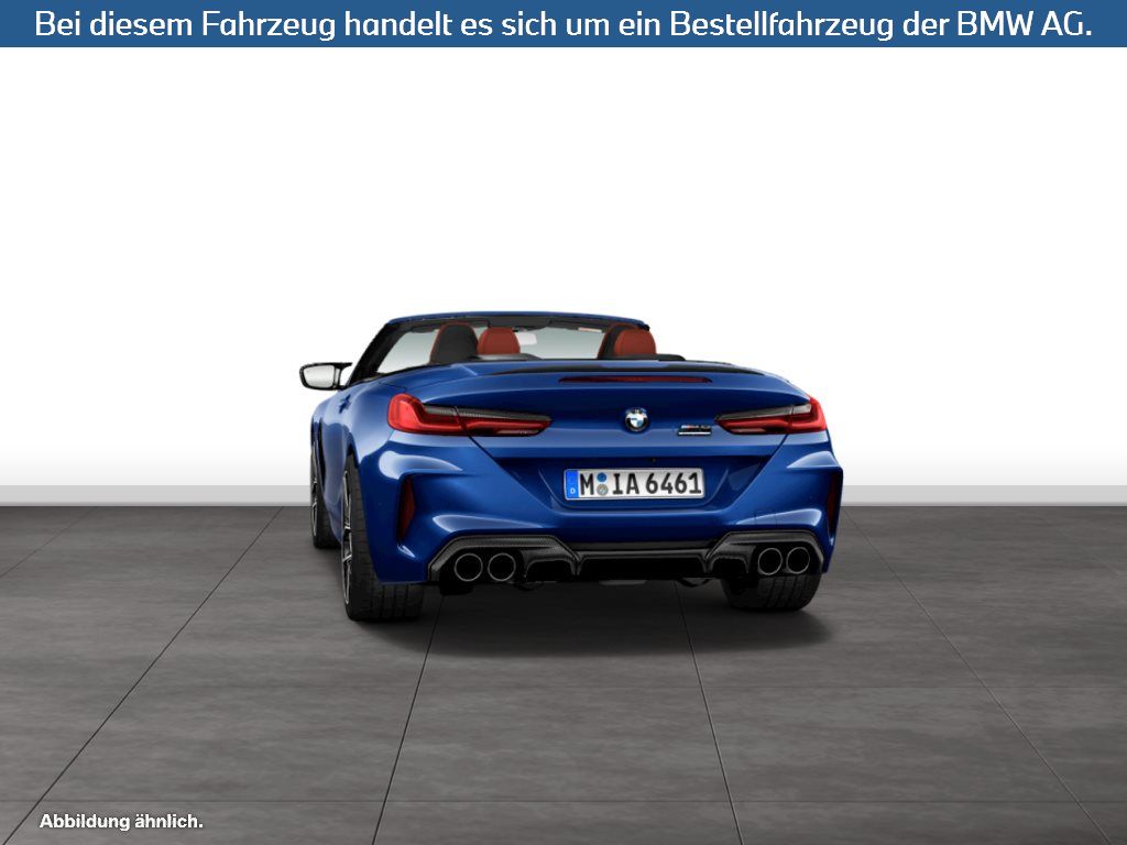 Fahrzeugabbildung BMW M8 Cabrio