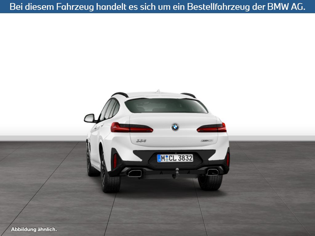 Fahrzeugabbildung BMW X4 xDrive30i