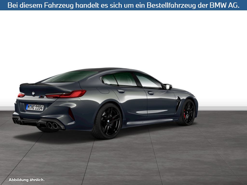 Fahrzeugabbildung BMW M8 Gran Coupé