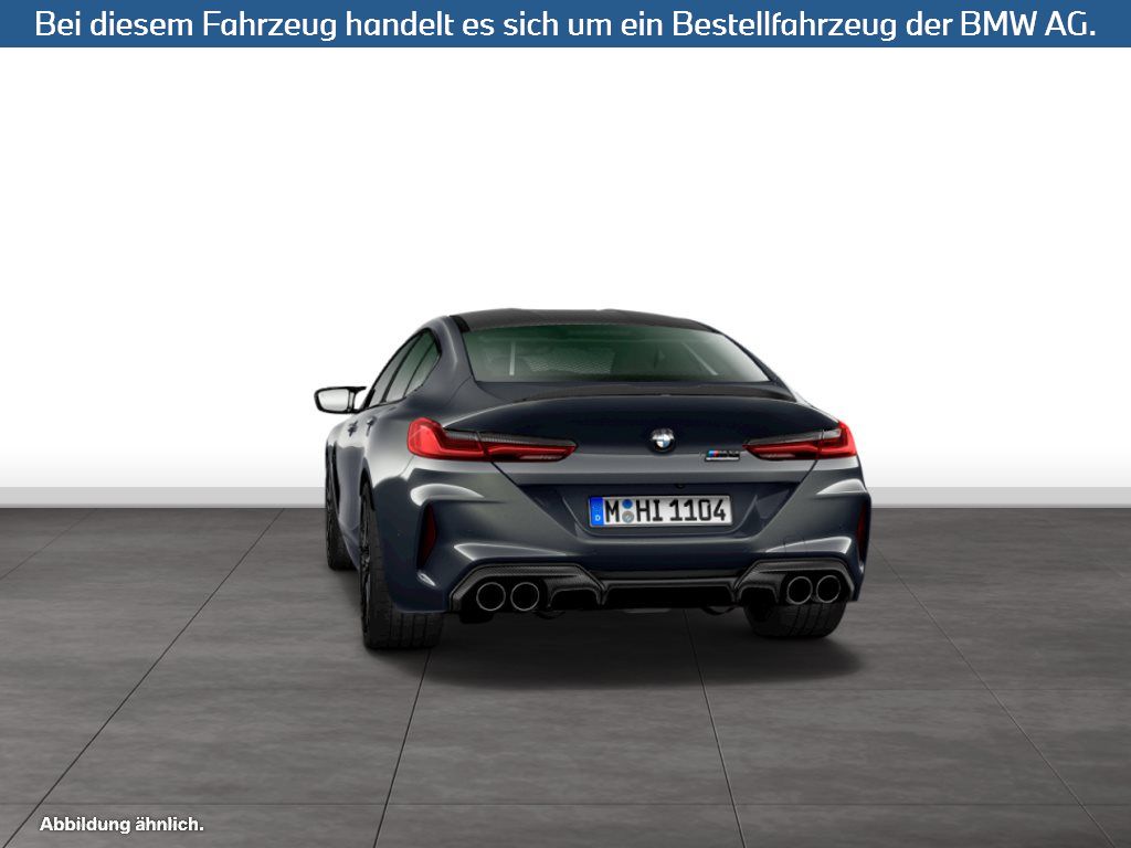 Fahrzeugabbildung BMW M8 Gran Coupé