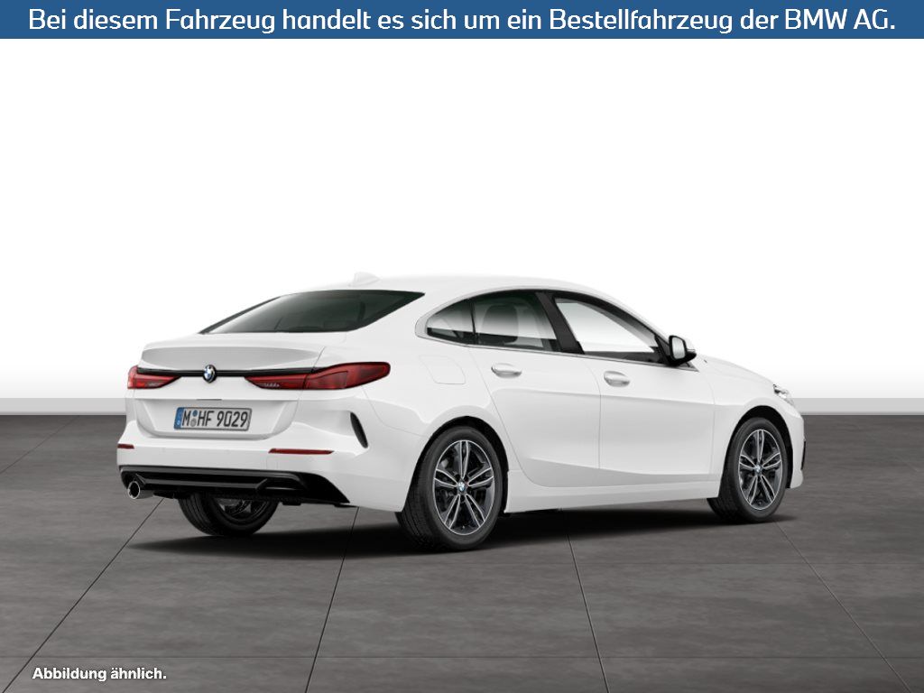 Fahrzeugabbildung BMW 218i Gran Coupé