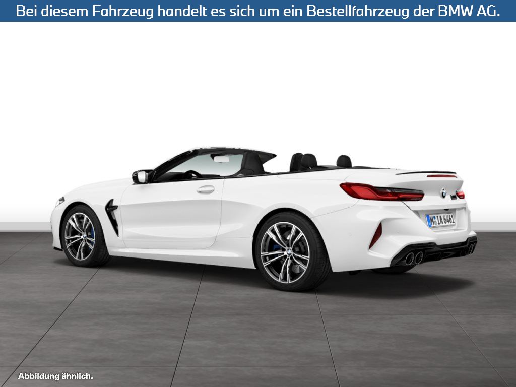 Fahrzeugabbildung BMW M8 Cabrio