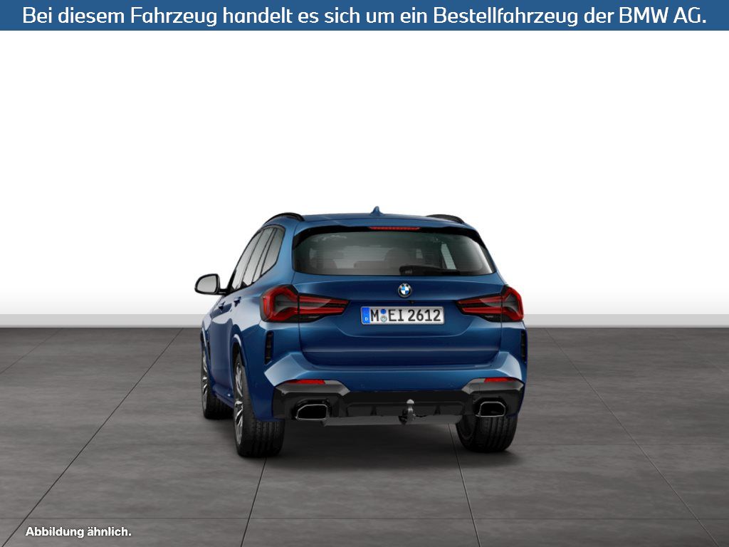 Fahrzeugabbildung BMW X3 xDrive20d