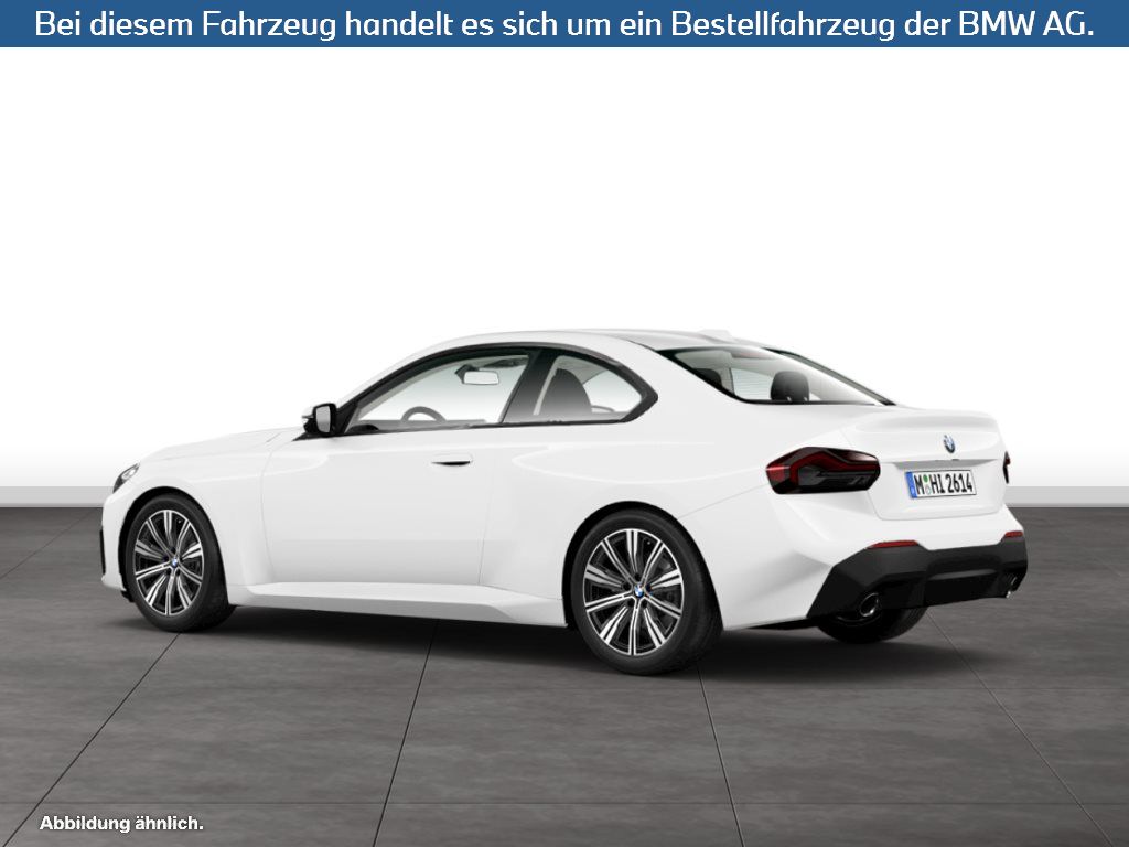 Fahrzeugabbildung BMW 218i Coupé