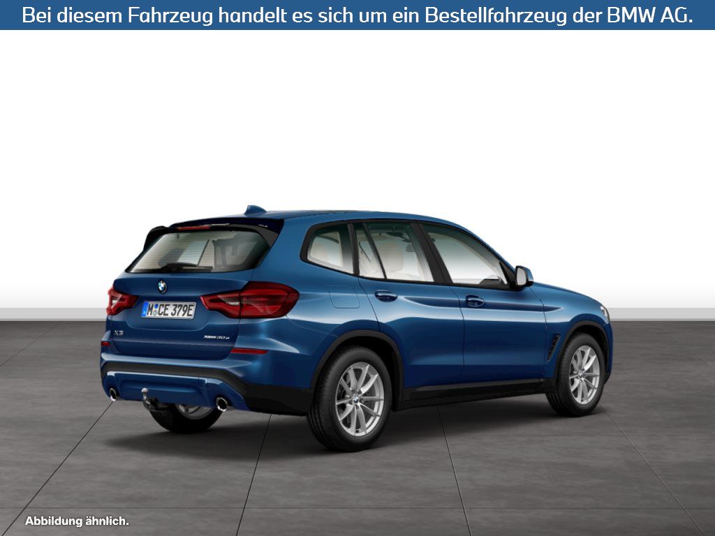 Fahrzeugabbildung BMW X3 xDrive30e