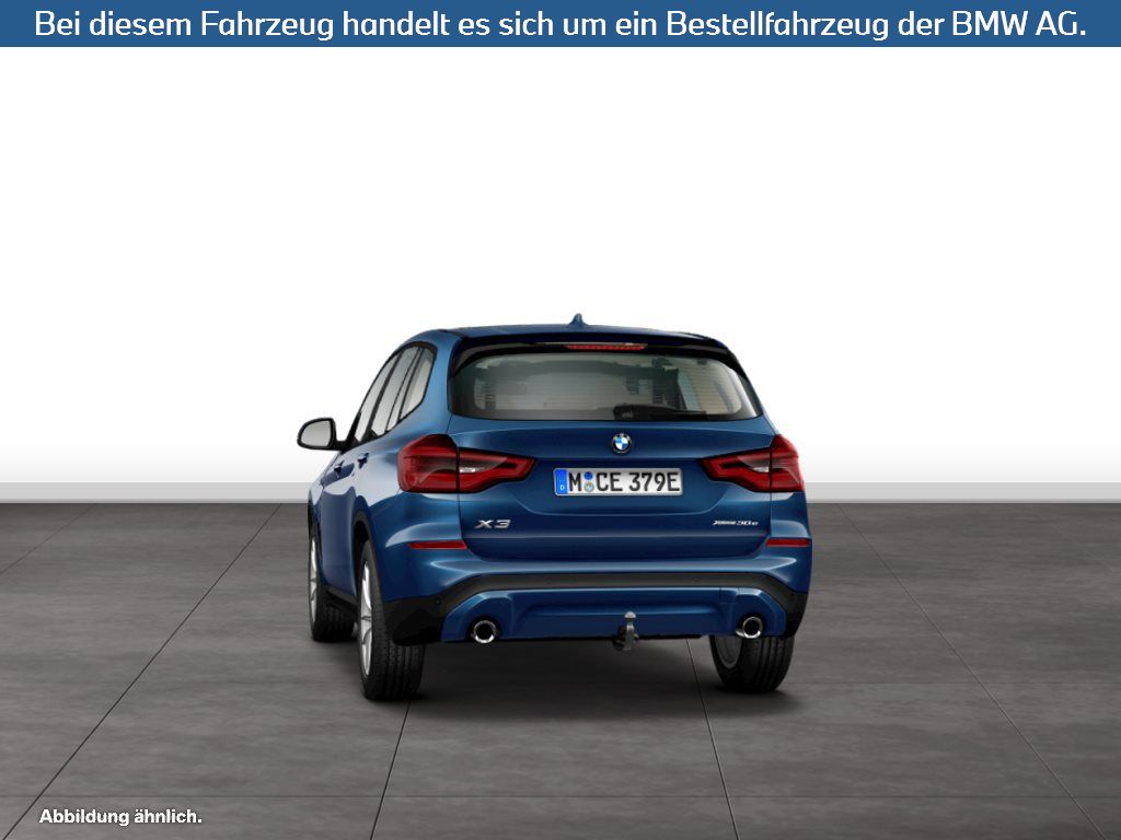 Fahrzeugabbildung BMW X3 xDrive30e