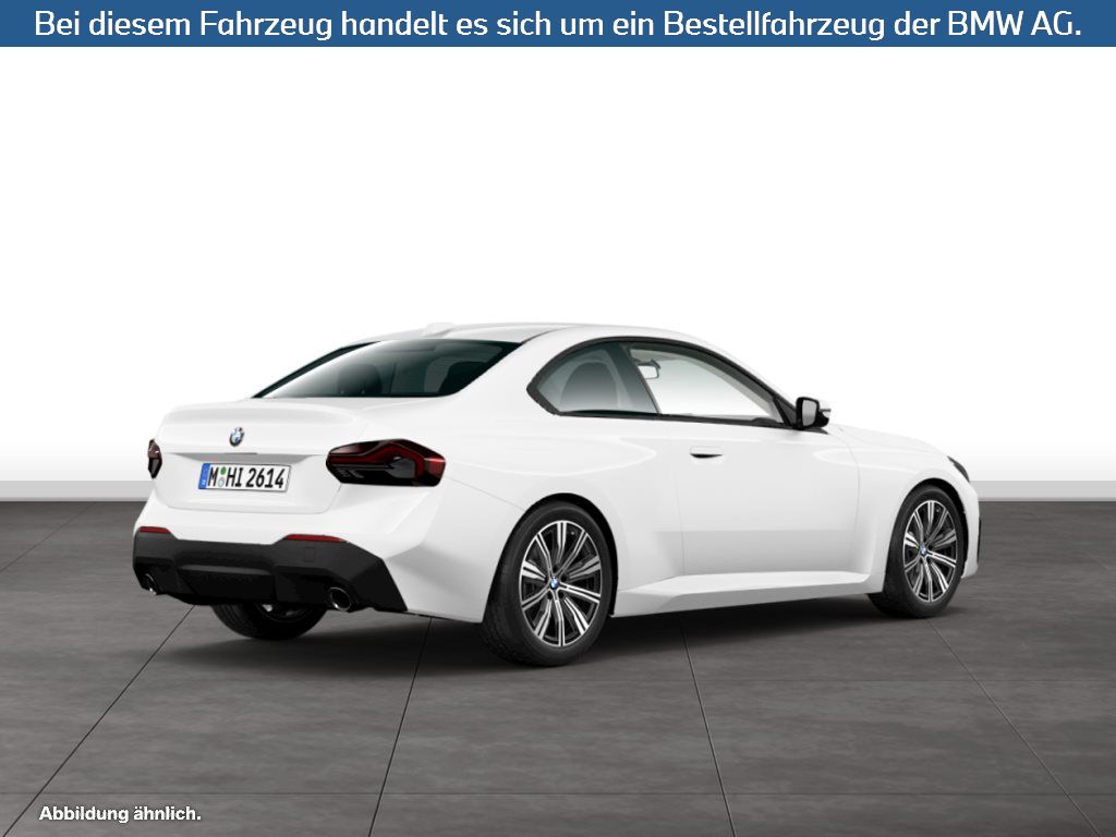 Fahrzeugabbildung BMW 218i Coupé