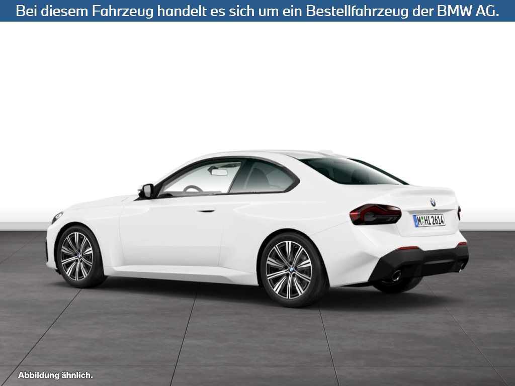 Fahrzeugabbildung BMW 218i Coupé