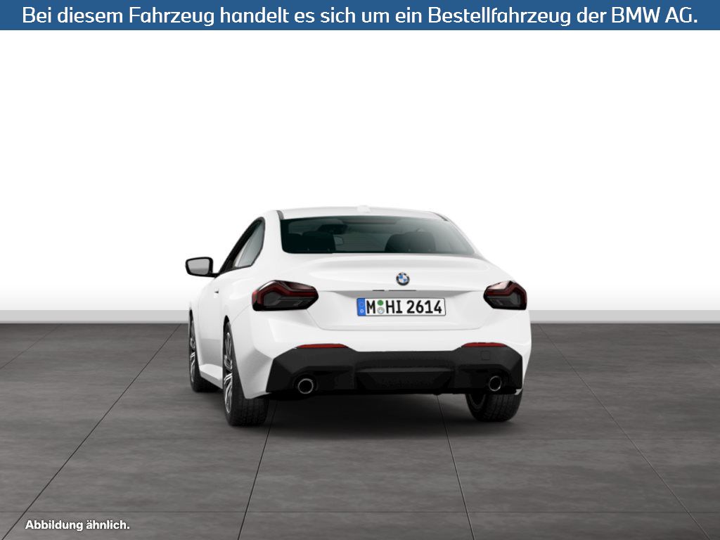 Fahrzeugabbildung BMW 218i Coupé