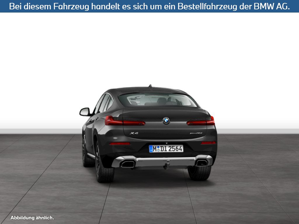 Fahrzeugabbildung BMW X4 xDrive20d