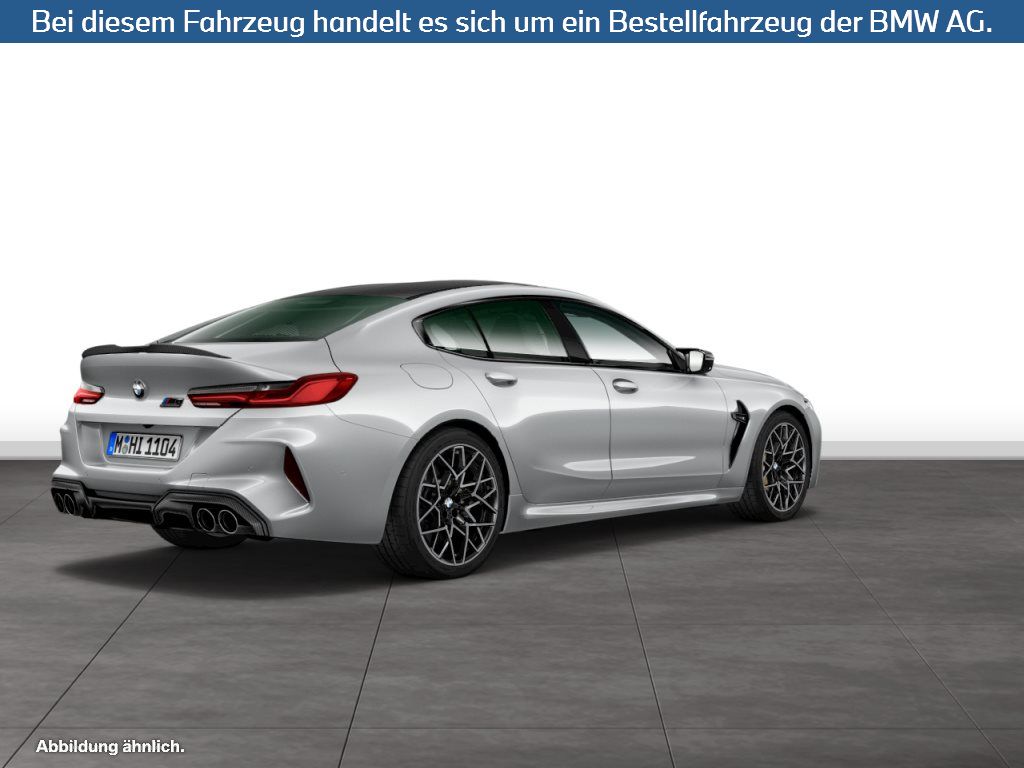 Fahrzeugabbildung BMW M8 Gran Coupé