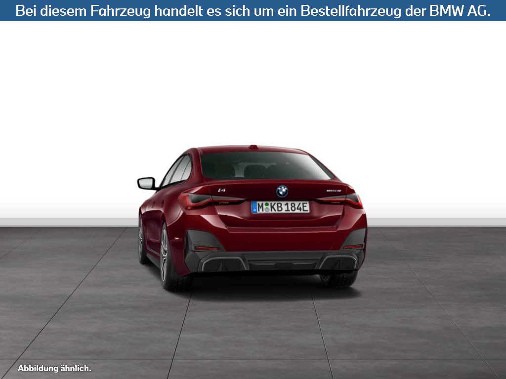 Fahrzeugabbildung BMW i4 eDrive40 Gran Coupé