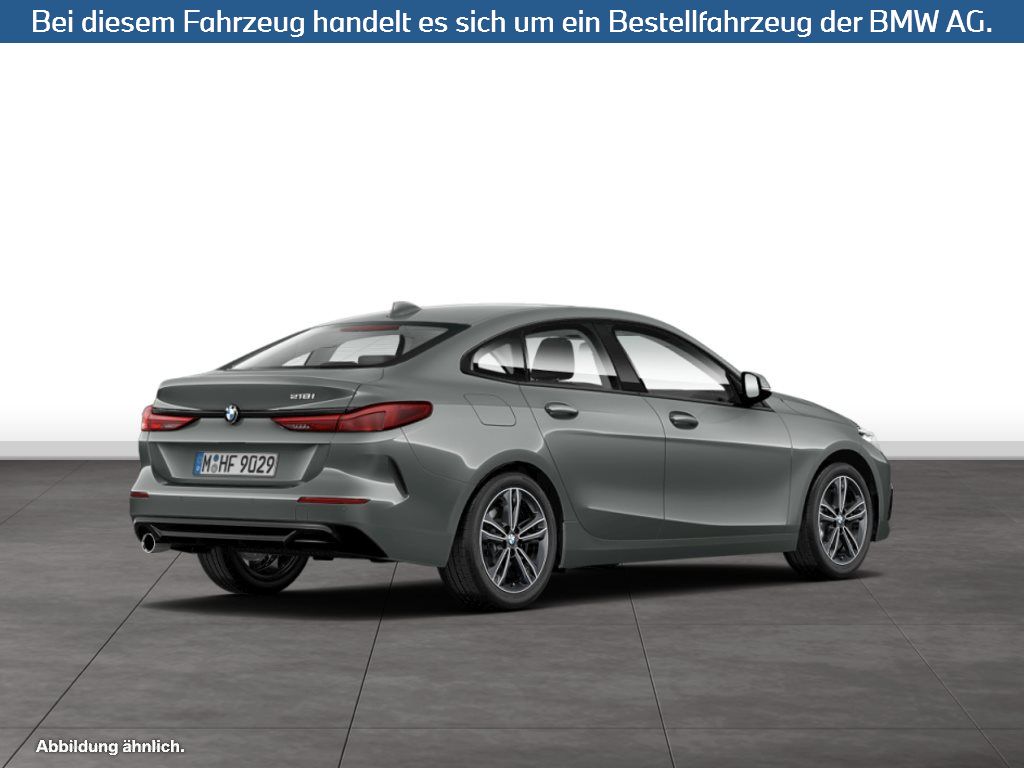 Fahrzeugabbildung BMW 218i Gran Coupé