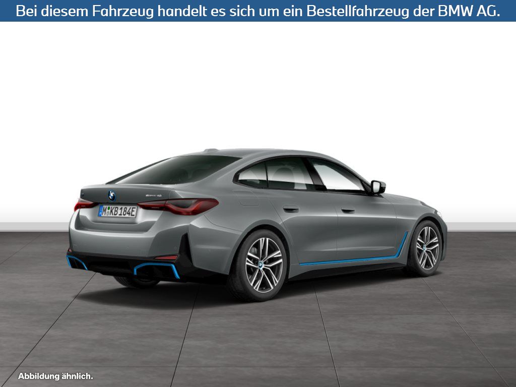 Fahrzeugabbildung BMW i4 eDrive40 Gran Coupé