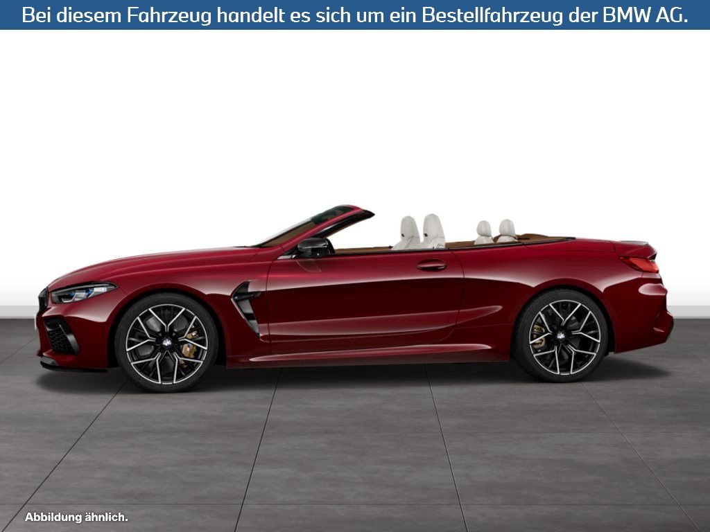 Fahrzeugabbildung BMW M8 Cabrio