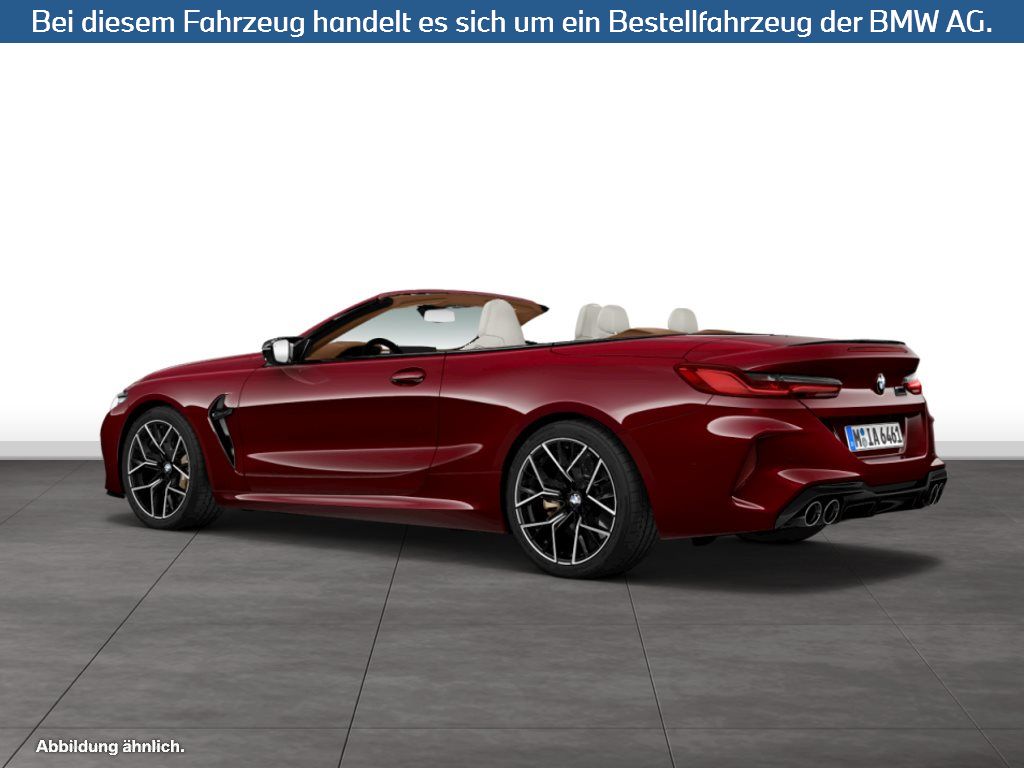 Fahrzeugabbildung BMW M8 Cabrio