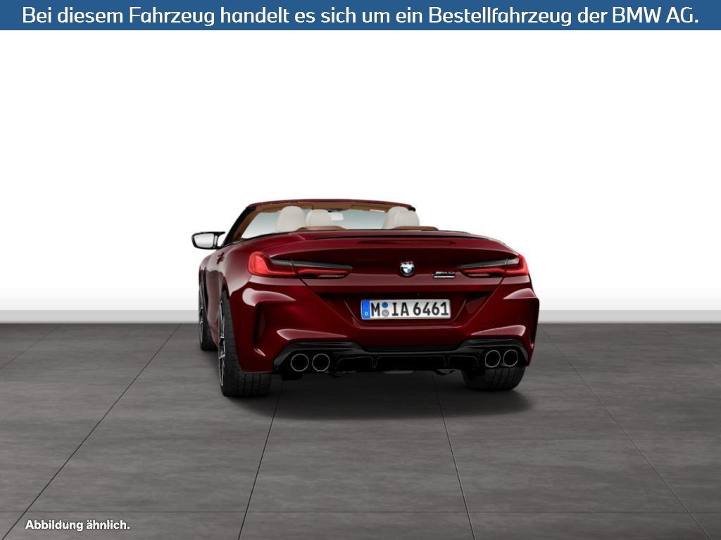 Fahrzeugabbildung BMW M8 Cabrio