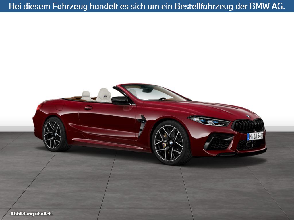 Fahrzeugabbildung BMW M8 Cabrio