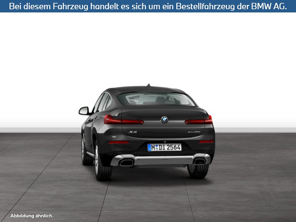 Fahrzeugabbildung BMW X4 xDrive20d