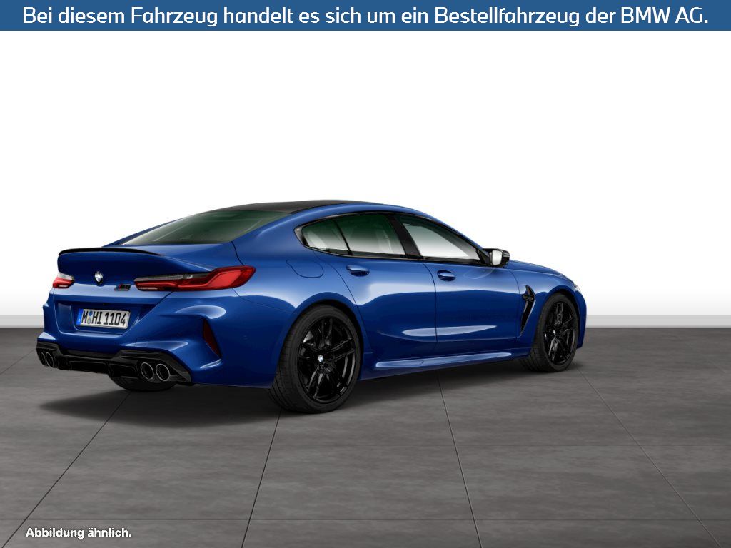 Fahrzeugabbildung BMW M8 Gran Coupé