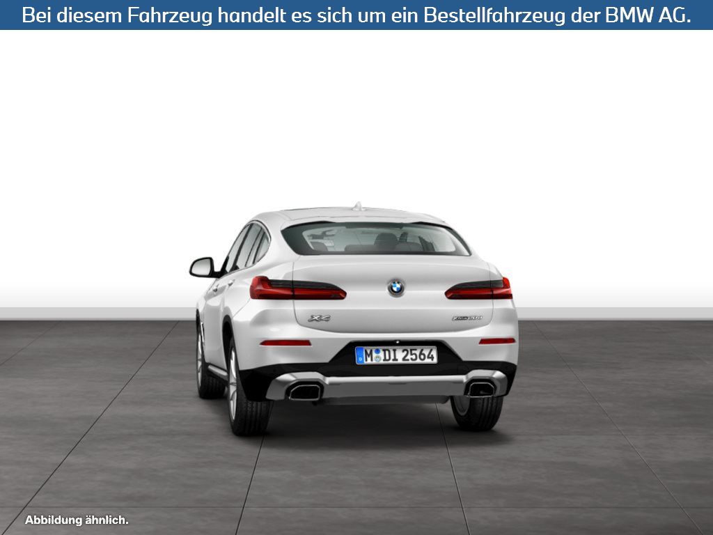 Fahrzeugabbildung BMW X4 xDrive20d