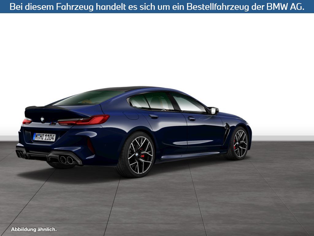 Fahrzeugabbildung BMW M8 Gran Coupé