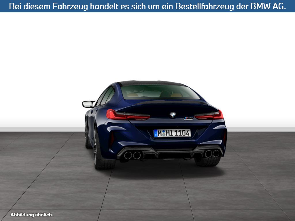 Fahrzeugabbildung BMW M8 Gran Coupé